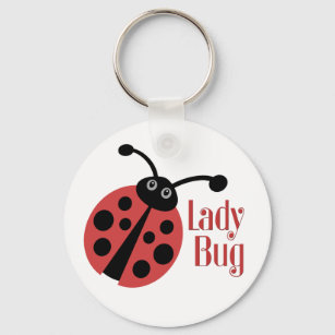Porte-clés Poster de animal Ladybug mignon