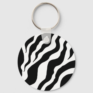 Porte-clés Poster de animal Zebra Porte - clé