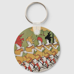 Porte-clés Poster de bicyclettes de roulements