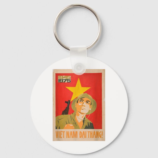 Porte-clés Poster de propagande vietcone - Vietnam War Commun (Recto)