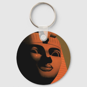 Porte-clés Poster Vintage voyage avec Sphinx, Egypte, Afrique