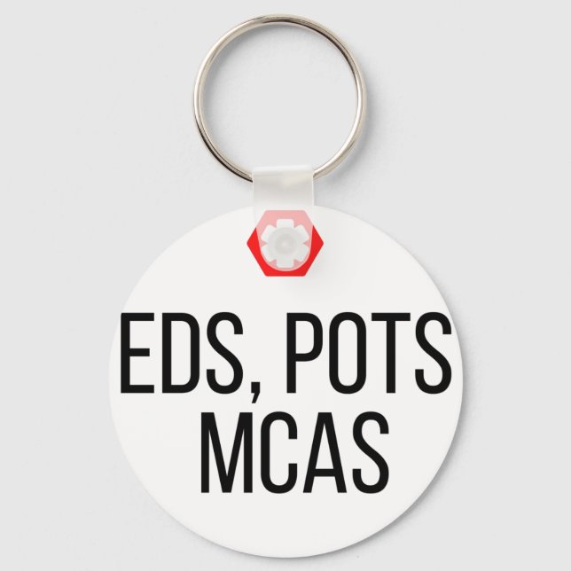Porte-clés PoTS EDS et MCAS (Recto)