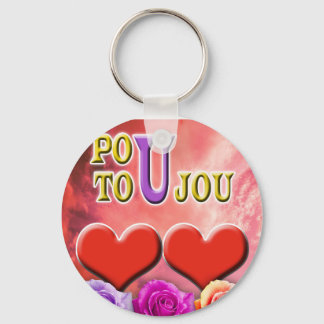 Porte-clés Pou Toujou