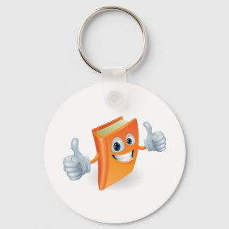 Porte-clés Pouce haut livre personnage de dessin animé