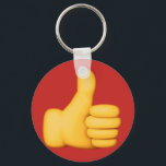 Porte-clés Pouce vers le haut Emoji<br><div class="desc">Pouce vers le haut Emoji</div>