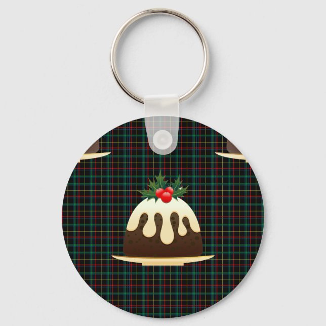 Porte-clés pouding de noël (Recto)
