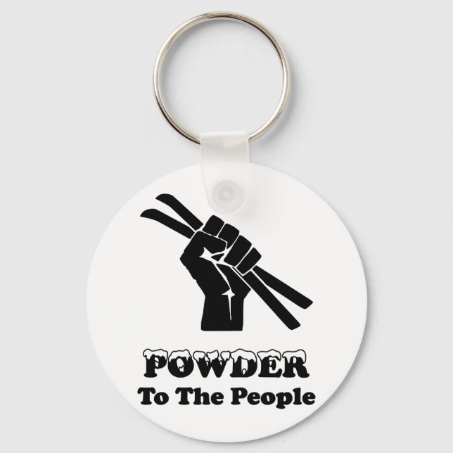 Porte-clés Poudre Au Peuple (Recto)