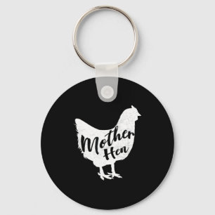 Porte-clés Poule mère bonne fête des mères cadeau de poulet m