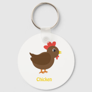 Porte-clés Poulet