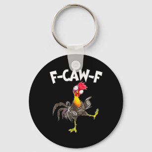 Porte-clés Poulet drôle F-Caw-F FCAWF :