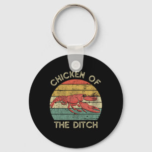 Porte-clés Poulet du Mardi Gras de l'État de Louisiane à la N