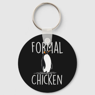 Porte-clés Poulet Formel - Observateur d'oiseaux amateur de m