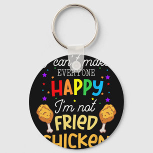 Porte-clés Poulet frit des amateurs de poulet Mariné Repas ju