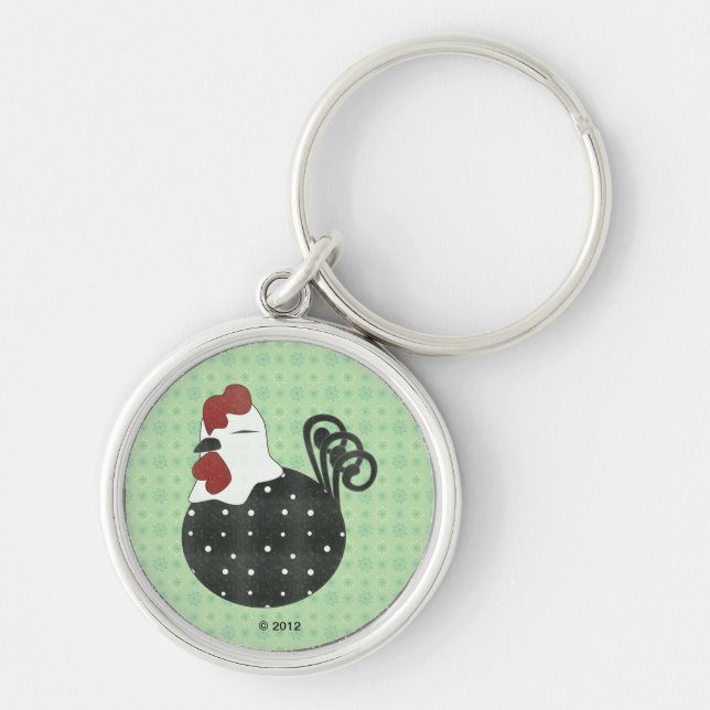 Porte-clés Poulet potelé (Devant)