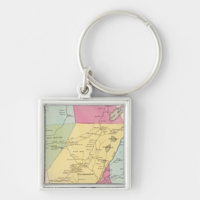 Porte-clés Poundridge, ville (Devant)