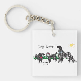 Porte-clés pour amateur de chiens