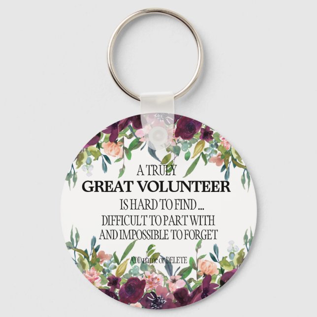 Porte-clés pour cadeau de remerciement et d'appréc (Recto)
