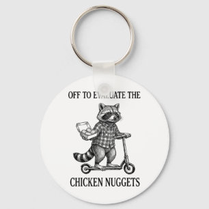 Porte-clés Pour évaluer les nuggets de poulet Dad Tax _1