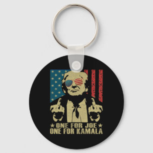 Porte-clés Pour Joe One Pour Kamala Funny Trump 2024