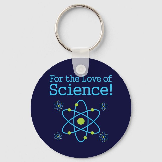 Porte-clés Pour L'Amour De La Science Atom (Recto)