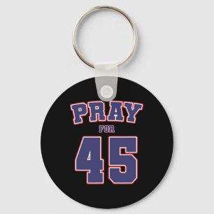 Porte-clés Pour le 45 président Trump 2020 Patriotic American