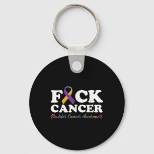 Porte-clés Pour le cancer Chemise Vessie Cancer Cadeaux de se