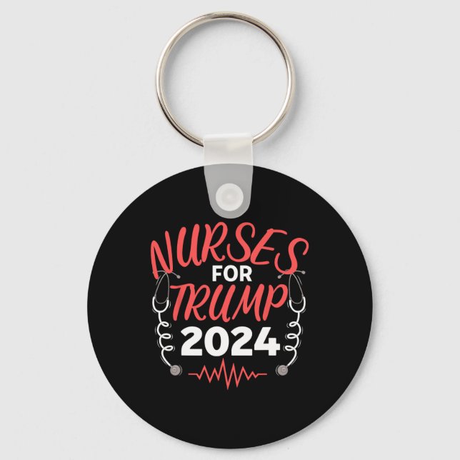 Porte-clés Pour l'élection Trump 2024 (Recto)