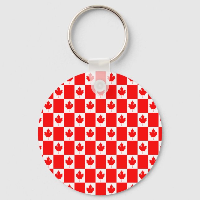 Porte-clés pour les amateurs de canada (Recto)
