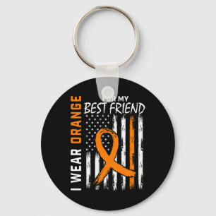 Porte-clés Pour mon meilleur ami Leukemia Sensibilisation Dra