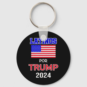 Porte-clés Pour Trump 2024 Don Pro Trump - Latinos Por Trump
