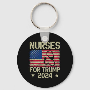 Porte-clés Pour Trump 2024 Drapeau américain Trump Drapeau am