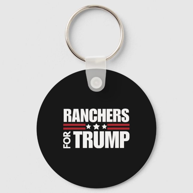 Porte-clés Pour Trump 2024 Élections Conservatrices Républica (Recto)