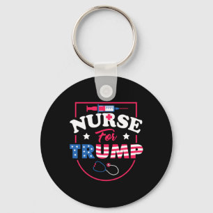 Porte-clés Pour Trump - Soutien des infirmières républicaines