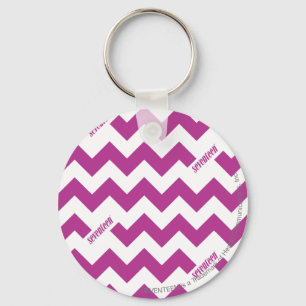 Porte-clés Pourpre de zigzag