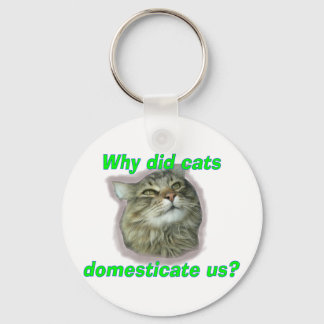 Porte-clés Pourquoi les chats nous ont-ils domestiqués ?