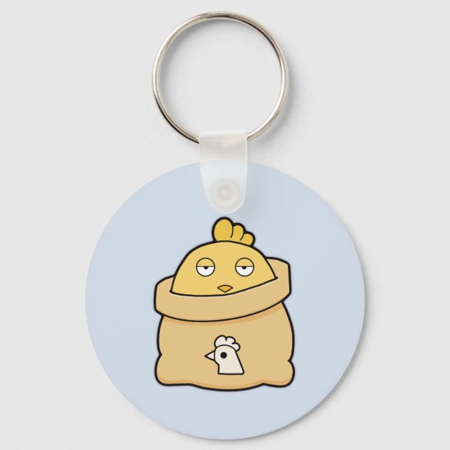 Porte-clés Poussette, sac complet (Recto)