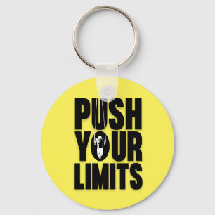 Porte-clés Poussez vos limites Homme poussant avec TRX