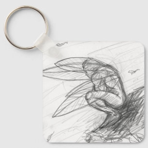 Porte-clés Poussière de Pixie dans le Vent