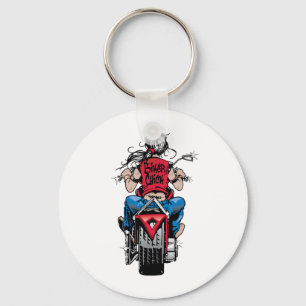 Porte-clés Poussin de cycliste