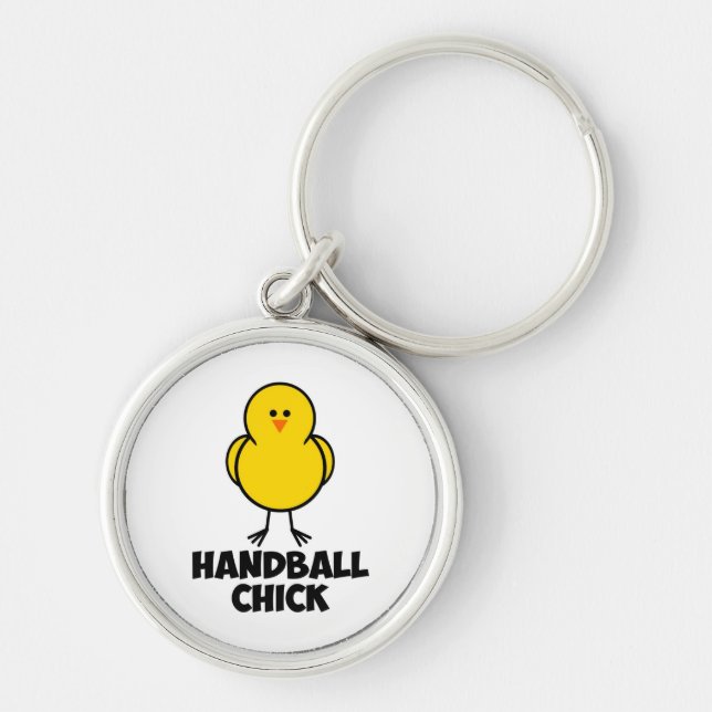 Porte-clés Poussin de handball (Devant)