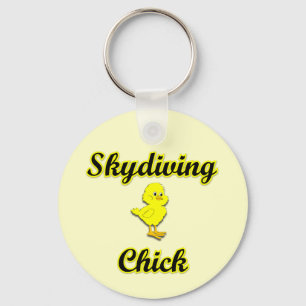 Porte-clés Poussin de parachutisme