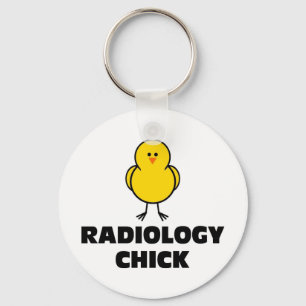 Porte-clés Poussin de radiologie
