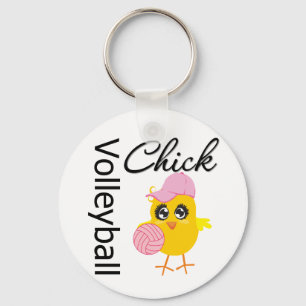 Porte-clés Poussin de volleyball