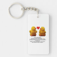 Porte-clés “Poussin jaune” – Mignon et amusant