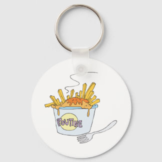 Porte-clés poutine