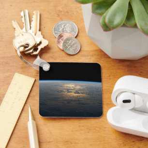 Porte-clés Poutres Sunglint Au Large D'Un Pacifique Sud En Pa