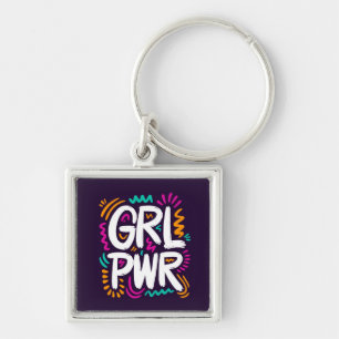 Porte-clés Pouvoir des filles