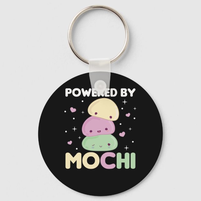Porte-clés Powered By Mochi - Kawaii Mochi Ice Cream (Recto)