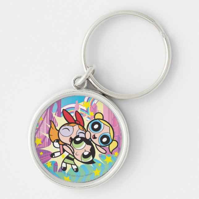 Porte-clés Powerpuff Girls Rule (Devant)