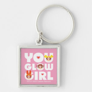 Porte-clés Powerpuff Girls: You Glow Girl